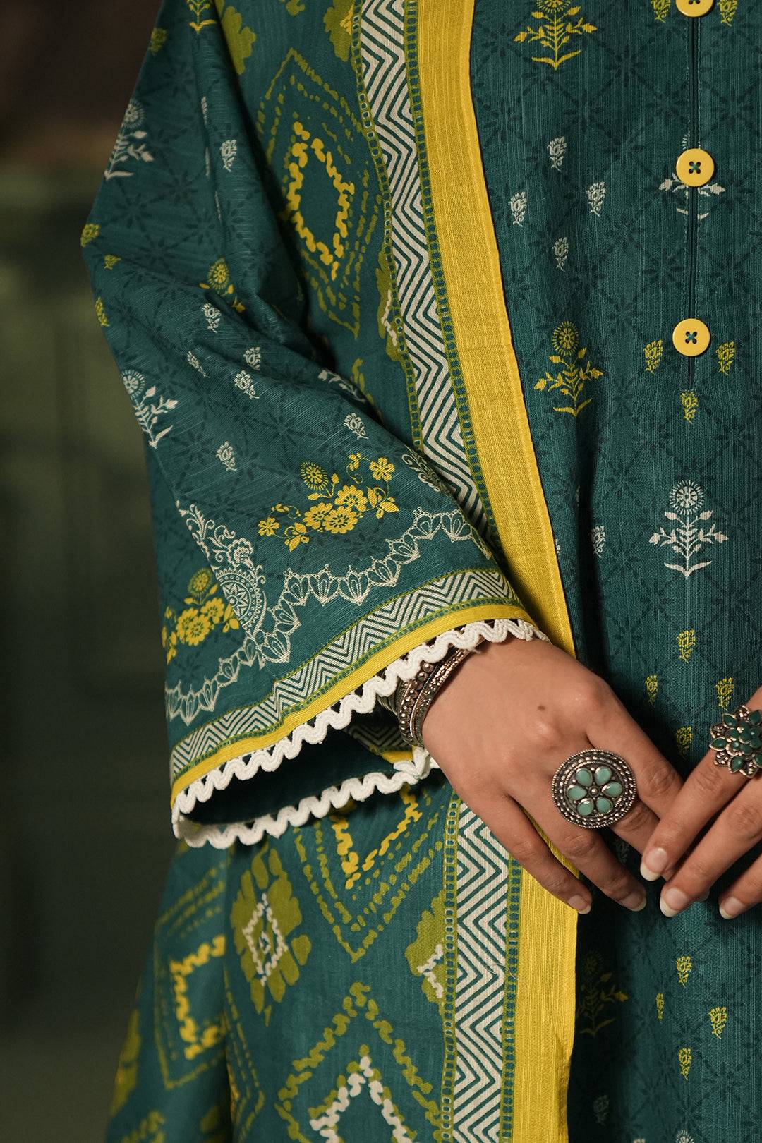 Zellbury | Unstitched 3 Piece Khaddar | Shirt Shalwar Dupatta - 0448 by Maria Faisal - Registered Vendor of : Zellbury Women - type : Essential Unstitched - 100% original wedding dresses