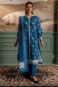 Zellbury | Unstitched 3 Piece Khaddar | Shirt Shalwar Dupatta - 0450 - Designer Dress with Intricate embroidery and embellishments. Shop elegent wedding dress at Maria Faisal.