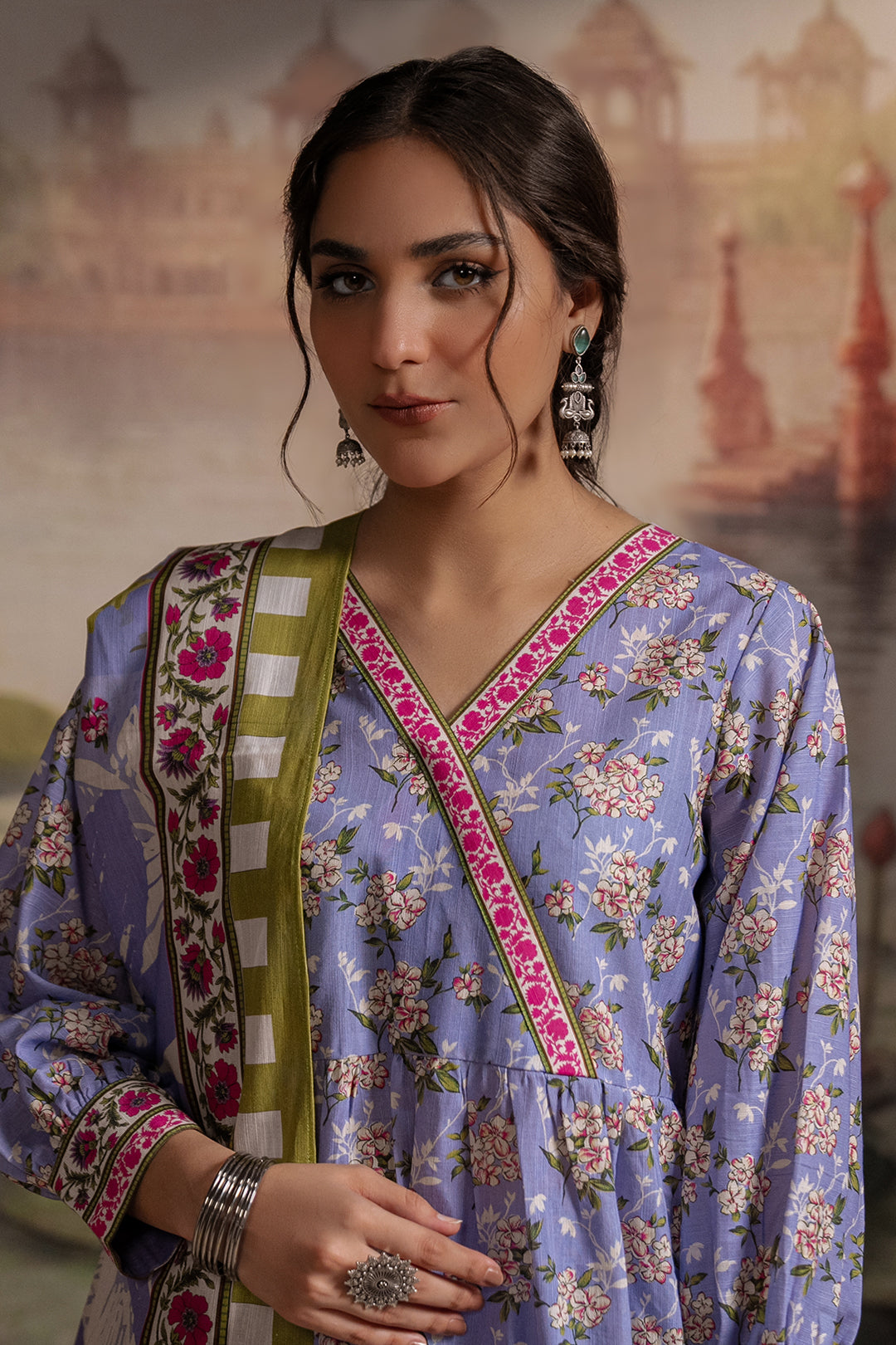 Zellbury | Unstitched 3 Piece Khaddar | Shirt Shalwar Dupatta - 0451 - Designer Dress with Intricate embroidery and embellishments. Shop elegent wedding dress at Maria Faisal.