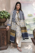 Zellbury | Unstitched 3 Piece Khaddar | Shirt Shalwar Dupatta - 0452 - Designer Dress with Intricate embroidery and embellishments. Shop elegent wedding dress at Maria Faisal.