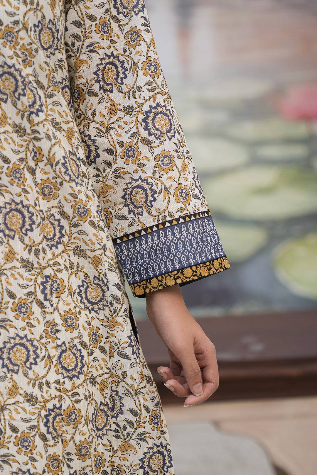 Zellbury | Unstitched 3 Piece Khaddar | Shirt Shalwar Dupatta - 0452 by Maria Faisal - Registered Vendor of : Zellbury Women - type : Essential Unstitched - 100% original wedding dresses