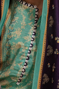 Zellbury | Unstitched 3 Piece Khaddar | Shirt Shalwar Dupatta - 0455 - Designer Dress with Intricate embroidery and embellishments. Shop elegent wedding dress at Maria Faisal.