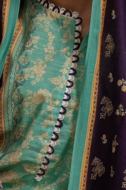 Zellbury | Unstitched 3 Piece Khaddar | Shirt Shalwar Dupatta - 0455 by Maria Faisal - Registered Vendor of : Zellbury Women - type : Essential Unstitched - 100% original wedding dresses