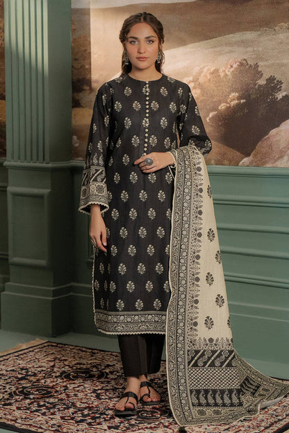 Zellbury | Unstitched 3 Piece Khaddar | Shirt Shalwar Dupatta - 0461 by Maria Faisal - Registered Vendor of : Zellbury Women - type : Essential Unstitched - 100% original wedding dresses