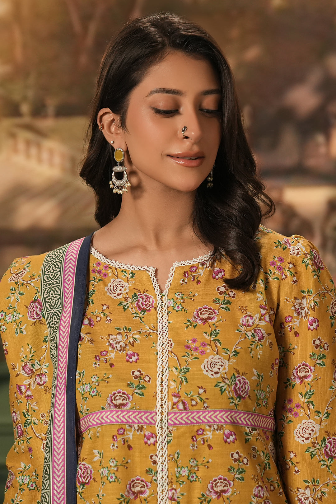 Zellbury | Unstitched 3 Piece Khaddar | Shirt Shalwar Dupatta - 0472 - Designer Dress with Intricate embroidery and embellishments. Shop elegent wedding dress at Maria Faisal.
