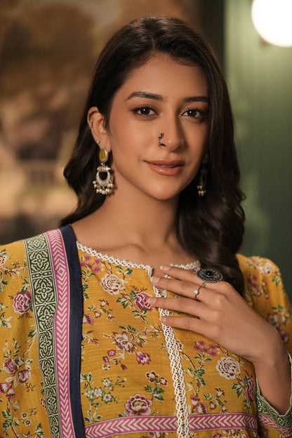 Zellbury | Unstitched 3 Piece Khaddar | Shirt Shalwar Dupatta - 0472 by Maria Faisal - Registered Vendor of : Zellbury Women - type : Essential Unstitched - 100% original wedding dresses