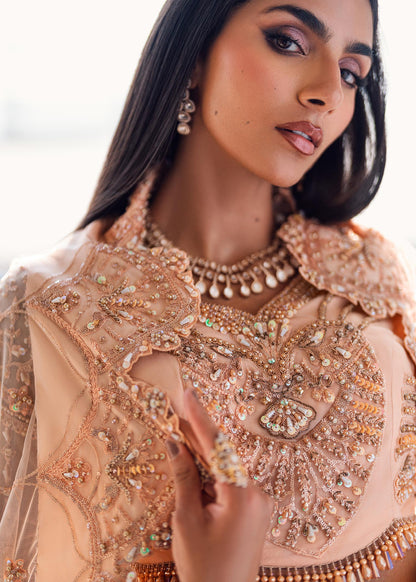 Waqas Shah | Amariage Luxury Formals | Coral Bliss - Ladies Clothes - Maria Faisal