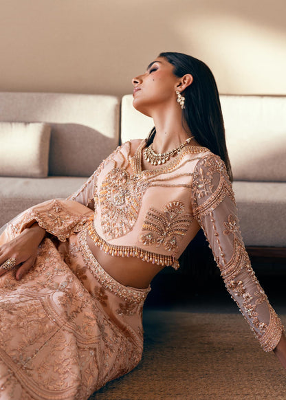 Waqas Shah | Amariage Luxury Formals | Coral Bliss - Ladies Clothes - Maria Faisal