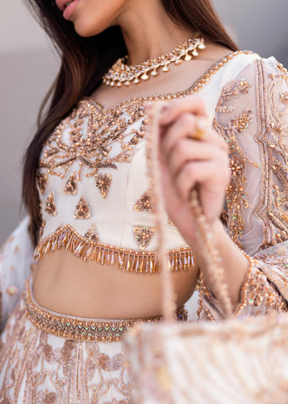 Waqas Shah | Amariage Luxury Formals | Mystic Rose - Ladies Clothes - Maria Faisal