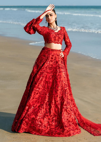 Waqas Shah | Amariage Luxury Formals | Ruby - Ladies Clothes - Maria Faisal