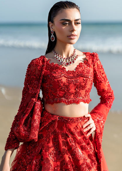 Waqas Shah | Amariage Luxury Formals | Ruby - Ladies Clothes - Maria Faisal