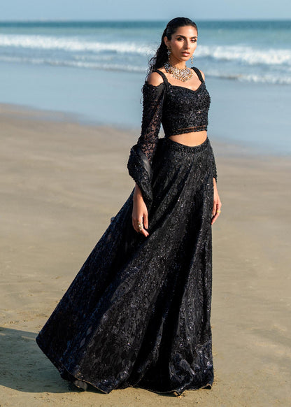 Waqas Shah | Amariage Luxury Formals | Black Musk - Ladies Clothes - Maria Faisal