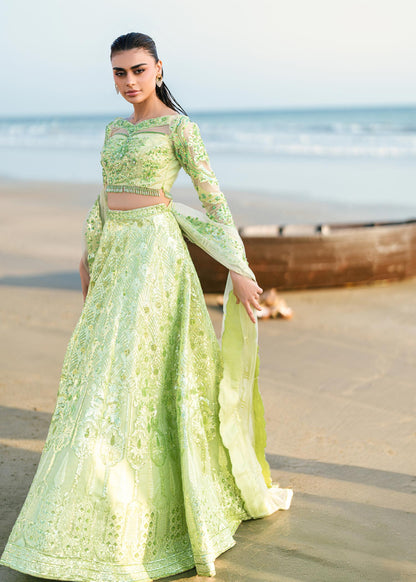 Waqas Shah | Amariage Luxury Formals | Mint Bloom - Ladies Clothes - Maria Faisal