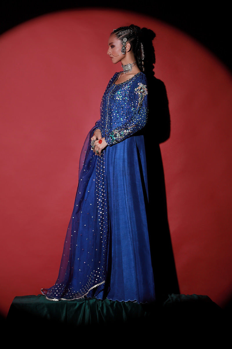 Wardha Saleem | Meeram Festive Formals | Neel - Ladies Clothes 