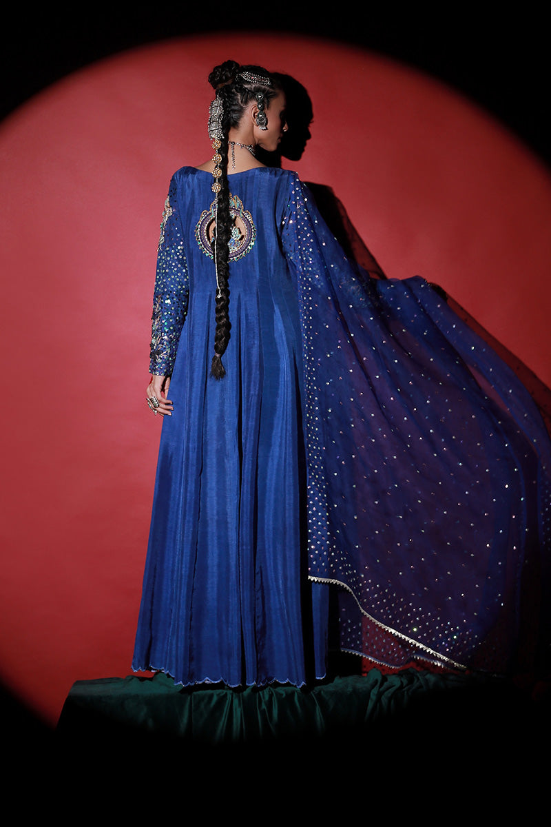 Wardha Saleem | Meeram Festive Formals | Neel - Ladies Clothes 