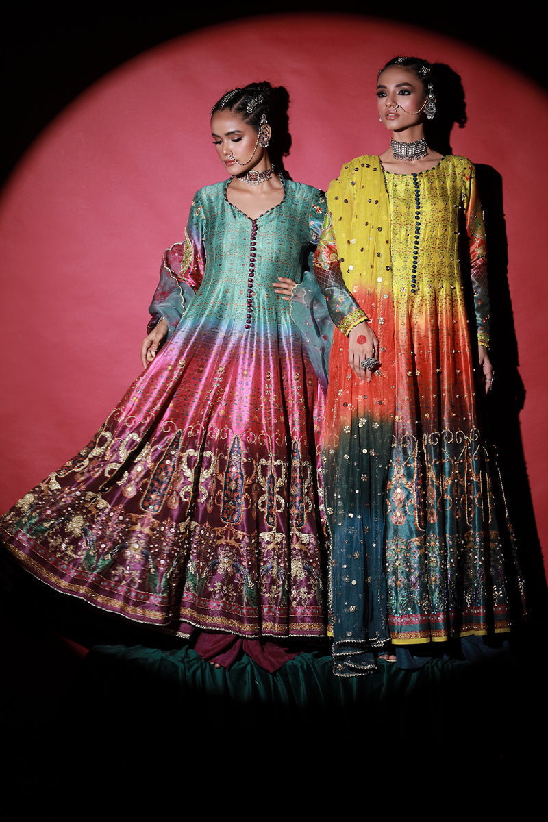 Wardha Saleem | Meeram Festive Formals | Satrangi - Ladies Clothes 