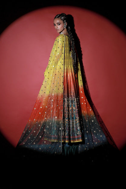 Wardha Saleem | Meeram Festive Formals | Satrangi - Ladies Clothes 