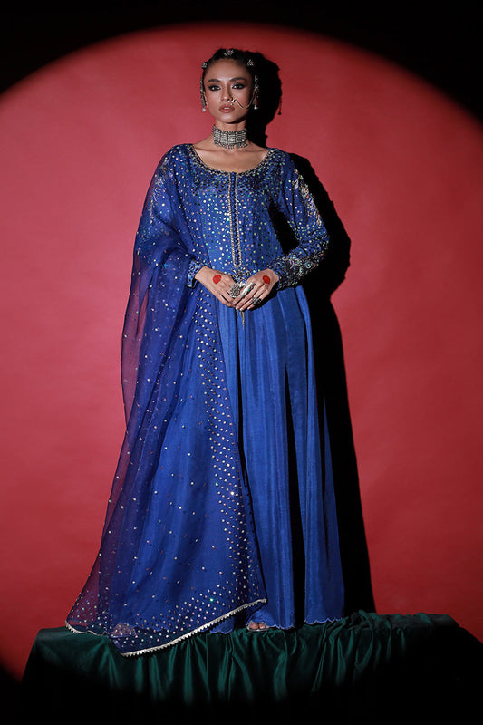 Wardha Saleem | Meeram Festive Formals | Neel - Ladies Clothes 