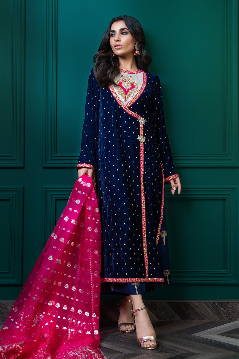 Wardha Saleem | Velvets Winter Fall 24 |  Shalimar - Ladies Clothes 