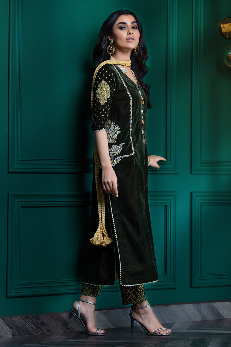 Wardha Saleem | Velvets Winter Fall 24 |  Guldaan - Ladies Clothes 