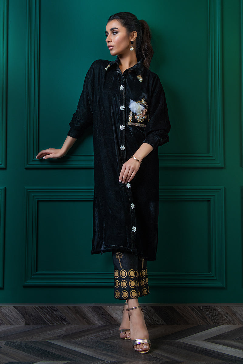 Wardha Saleem | Velvets Winter Fall 24 |  Hans Raj - Ladies Clothes 