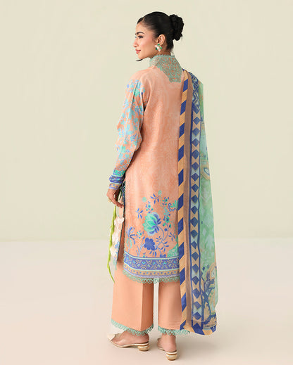 Roheenaz | Rosette Lawn | Weave of Light - Casual Dress - available at Maria Faisal in UK and USA.