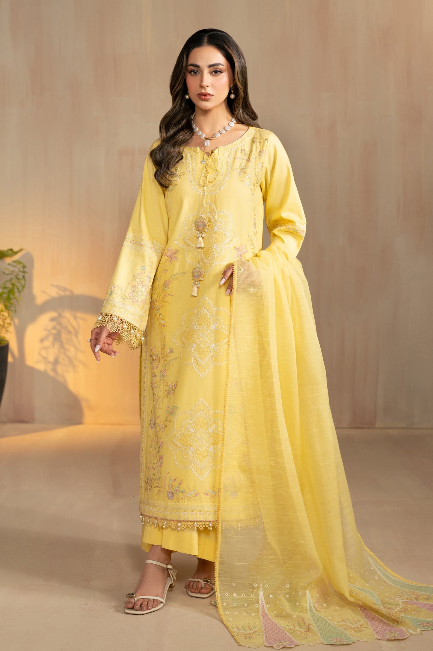 Naqshi | Festive Eid 26 | Sheiza - Luxury Dress - available at Maria Faisal in UK and USA.