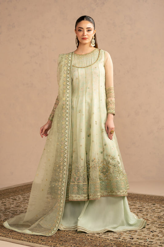 Naqshi | Festive Eid 26 | Raabi - Luxury Dress - available at Maria Faisal in UK and USA.