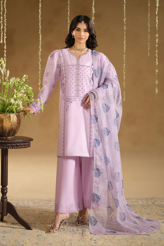 Naqshi | Festive Eid 26 | Zimda - Luxury Dress - available at Maria Faisal in UK and USA.