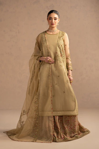 Naqshi | Festive Eid 26 | Lisa - Luxury Dress - available at Maria Faisal in UK and USA.