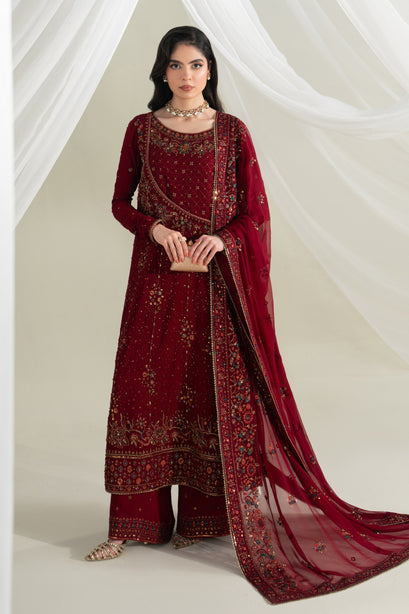 Naqshi | Mehrnaz Formals | Jaaishah - Formal Dress - available at Maria Faisal in UK and USA.