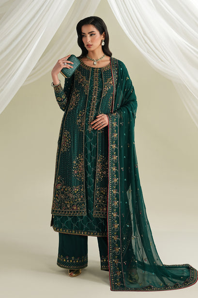 Naqshi | Mehrnaz Formals | Zayrah - Formal Dress - available at Maria Faisal in UK and USA.