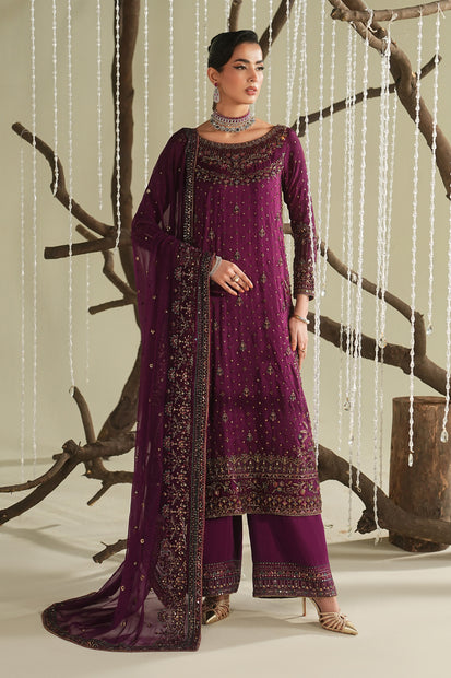Naqshi | Mehrnaz Formals | Mayven - Formal Dress - available at Maria Faisal in UK and USA.