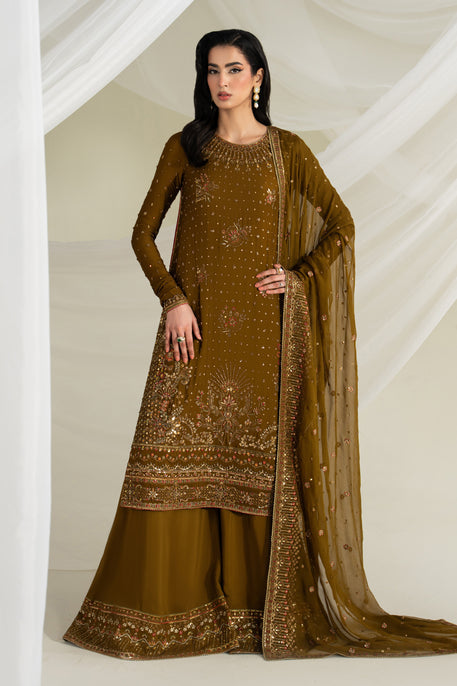 Naqshi | Mehrnaz Formals | Amema - Formal Dress - available at Maria Faisal in UK and USA.