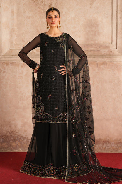 Naqshi | Kiraz Chiffon Collection | Hunaira - Formal Dress - available at Maria Faisal in UK and USA.
