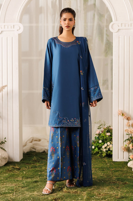 Naqshi | Festive Eid 26 | Mihha - Luxury Dress - available at Maria Faisal in UK and USA.
