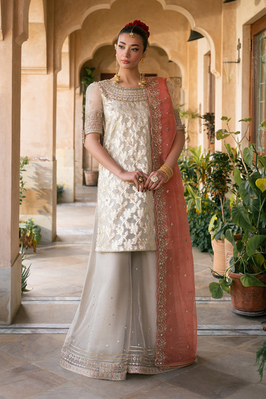 Naqshi | Tabeer Festive Dresses | Ablaaj - Formal Dress - available at Maria Faisal in UK and USA.