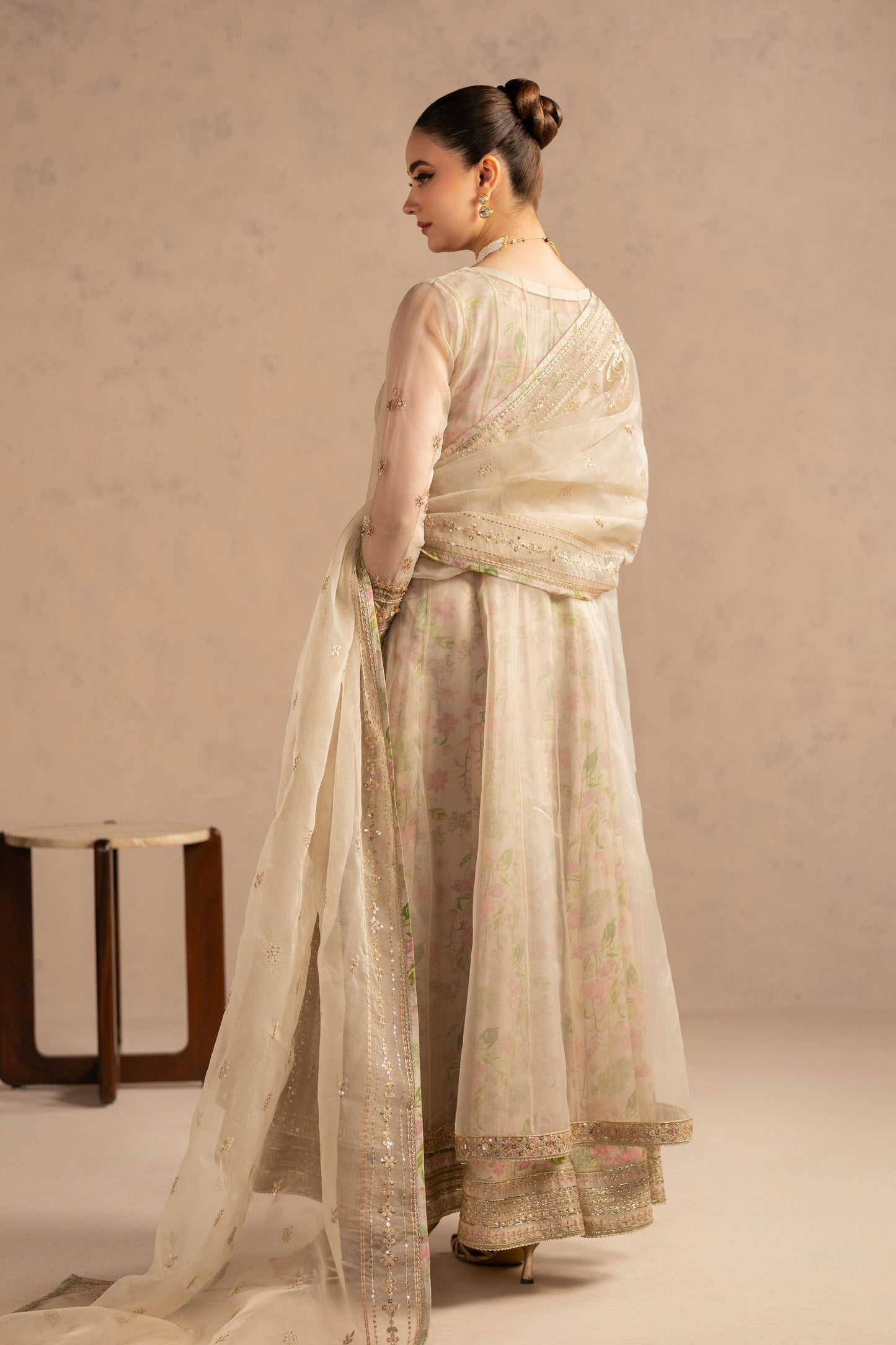Naqshi | Festive Eid 26 | Sohan - Luxury Dress - available at Maria Faisal in UK and USA.