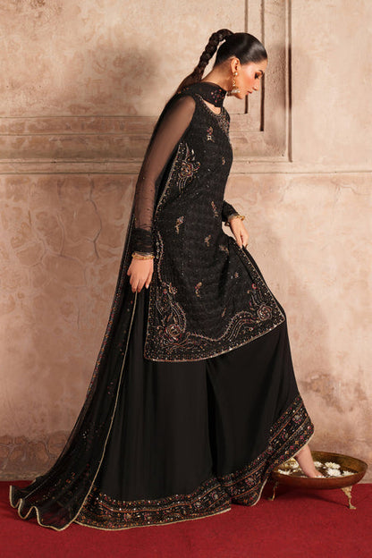 Naqshi | Kiraz Chiffon Collection | Hunaira - Formal Dress - available at Maria Faisal in UK and USA.