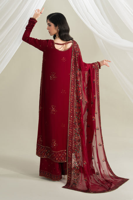 Naqshi | Mehrnaz Formals | Jaaishah - Formal Dress - available at Maria Faisal in UK and USA.