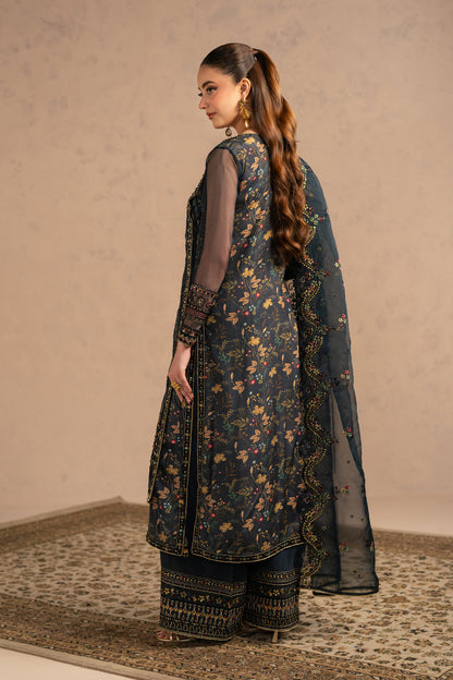 Naqshi | Festive Eid 26 | Bareena - Luxury Dress - available at Maria Faisal in UK and USA.