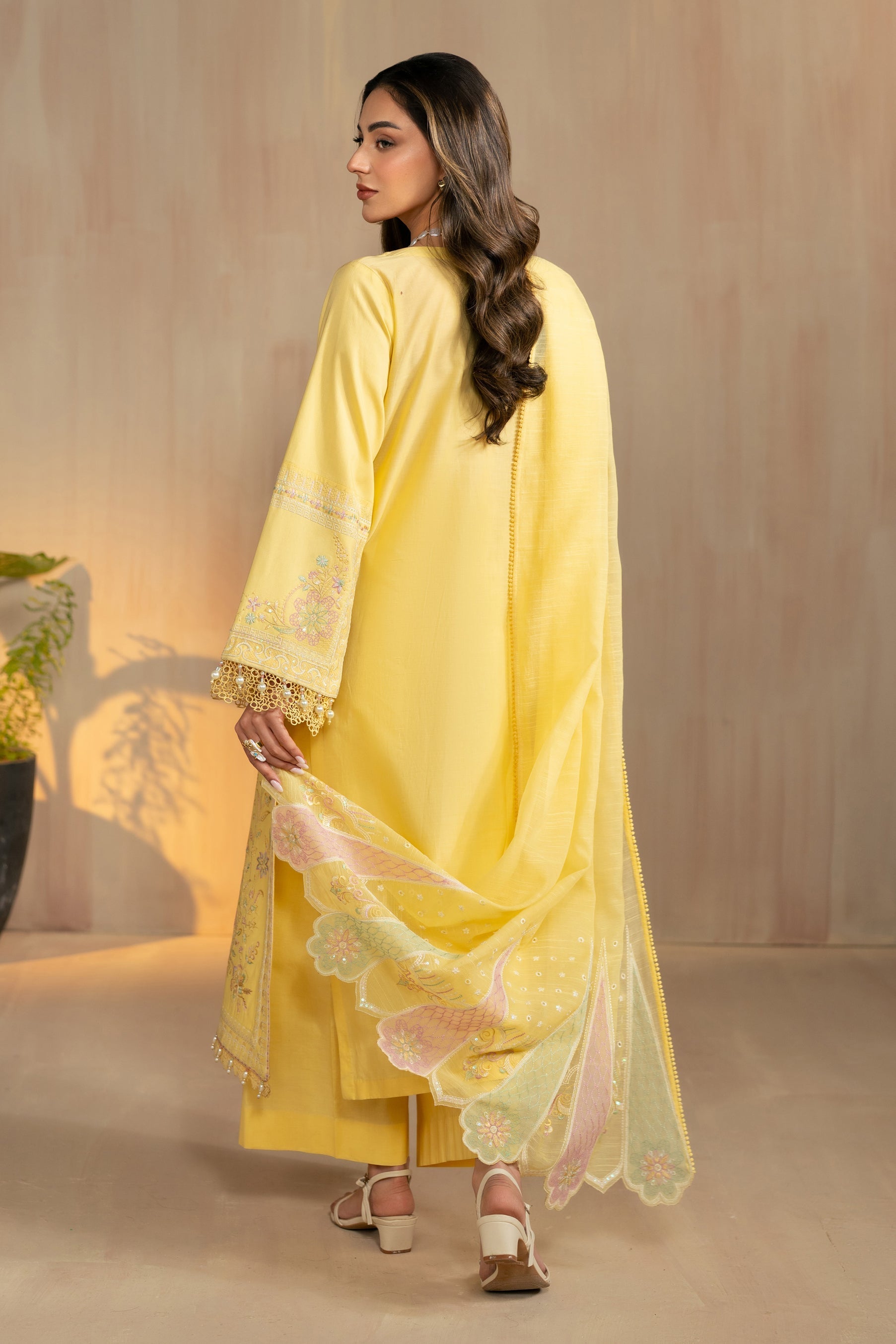 Naqshi | Festive Eid 26 | Sheiza - Luxury Dress - available at Maria Faisal in UK and USA.