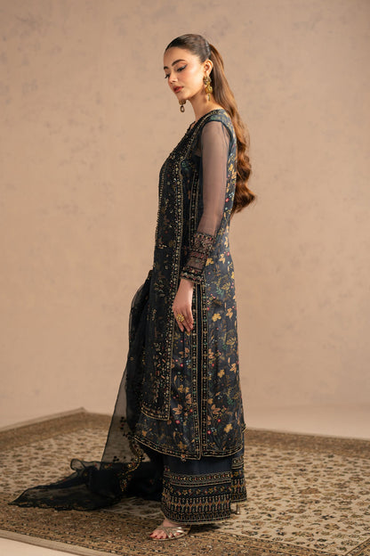Naqshi | Festive Eid 26 | Bareena - Luxury Dress - available at Maria Faisal in UK and USA.