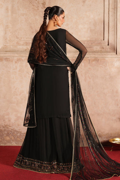 Naqshi | Kiraz Chiffon Collection | Hunaira - Formal Dress - available at Maria Faisal in UK and USA.