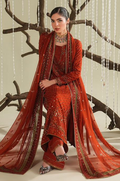 Naqshi | Mehrnaz Formals | Mivaan - Formal Dress - available at Maria Faisal in UK and USA.