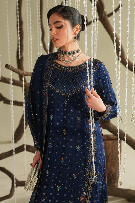 Naqshi | Mehrnaz Formals | Deyara - Formal Dress - available at Maria Faisal in UK and USA.