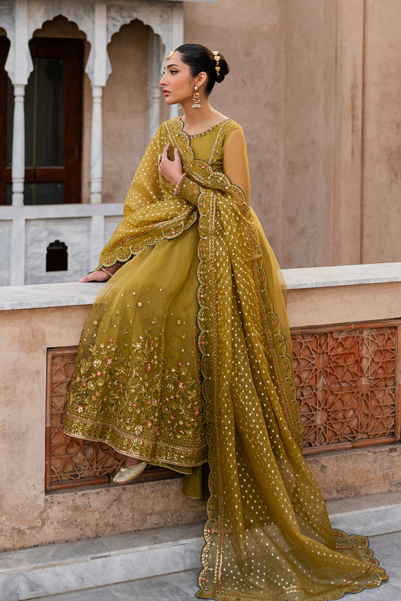 Naqshi | Tabeer Festive Dresses | Lehr - Formal Dress - available at Maria Faisal in UK and USA.