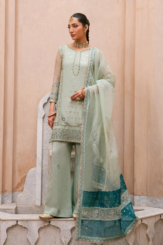Naqshi | Festive Eid 26 | Amani - Luxury Dress - available at Maria Faisal in UK and USA.