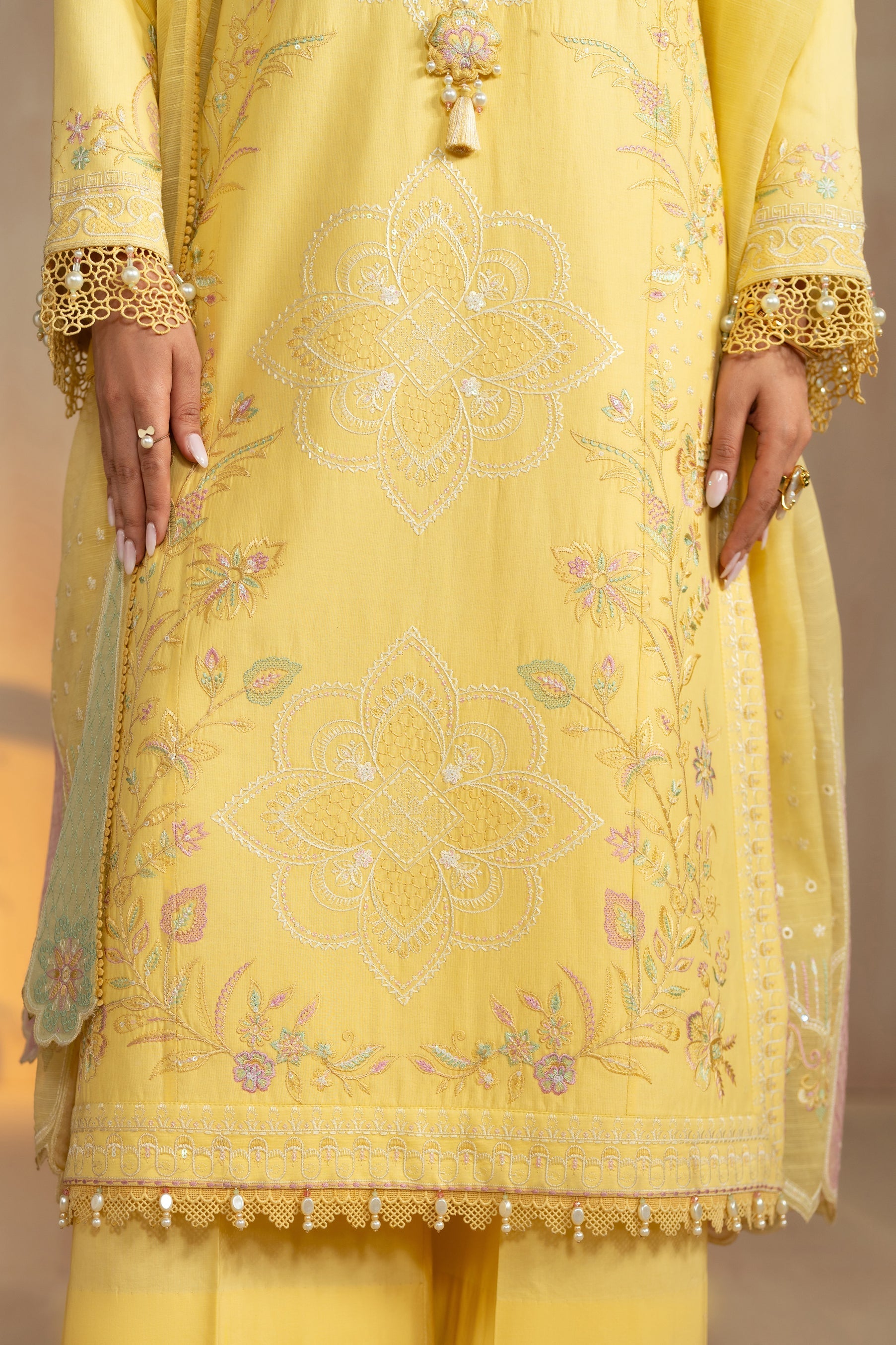 Naqshi | Festive Eid 26 | Sheiza - Luxury Dress - available at Maria Faisal in UK and USA.