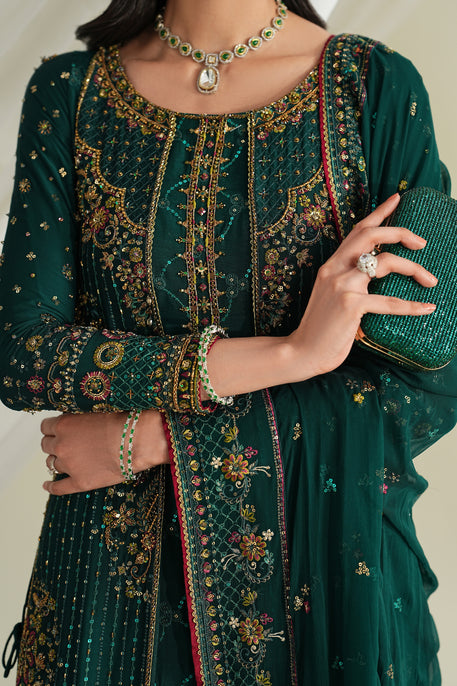 Naqshi | Mehrnaz Formals | Zayrah - Formal Dress - available at Maria Faisal in UK and USA.